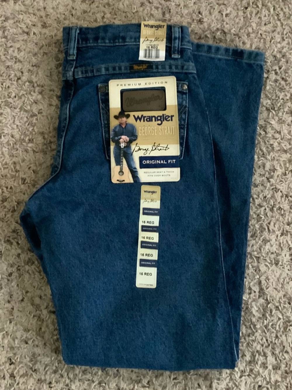 Wrangler Boys George Strait original fit jeans
